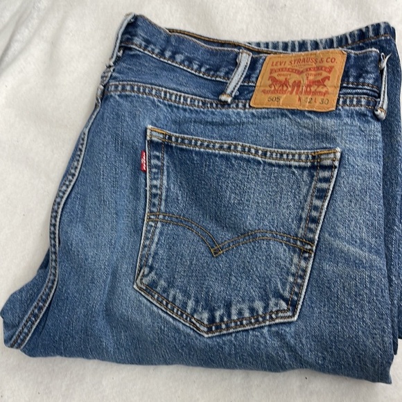 Levi’s 505 vintage jeans men sz 42x30 - Picture 6 of 8